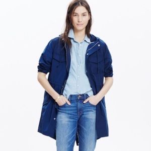 Madewell Blue Anorak